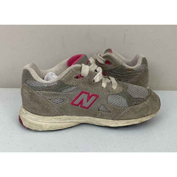 Youth Toddler Infant New Balance 990 KJ990GPI suede sneakers shoes, 9 - Picture 3 of 8